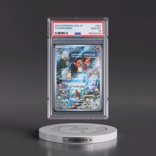 2023 Pokémon Svg-Venusaur & Charizard & Blastoise Special Deck Set EX #051 Charmander (PSA 10 GEM MI