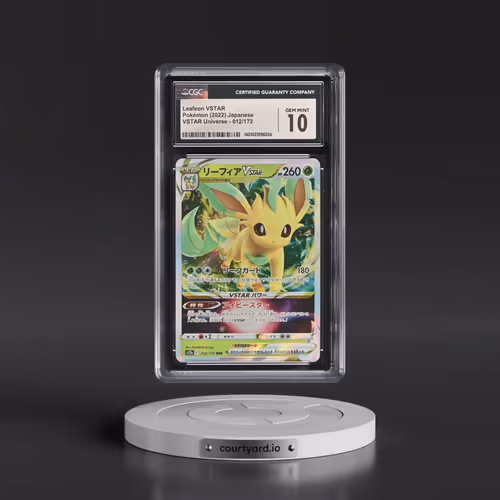 2022 VSTAR Universe #012/172 Leafeon VSTAR - Holo (CGC 10 GEM MINT)