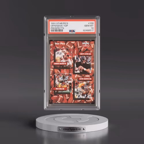 1991 Star Pics #109 Offensive Top Prospects (PSA 10 GEM MINT)