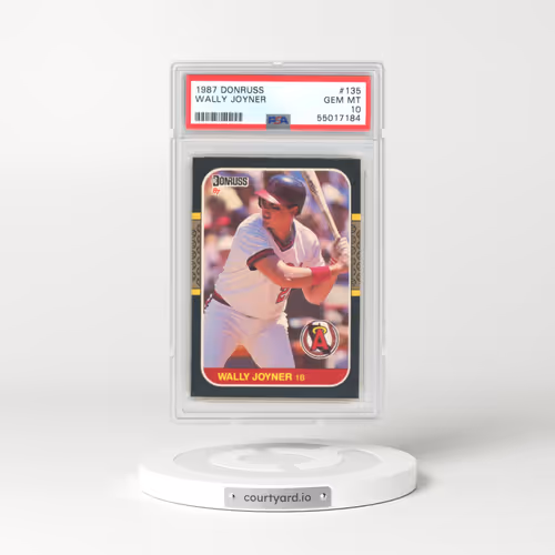 1987 Donruss #135 Wally Joyner (PSA 10 GEM MINT)