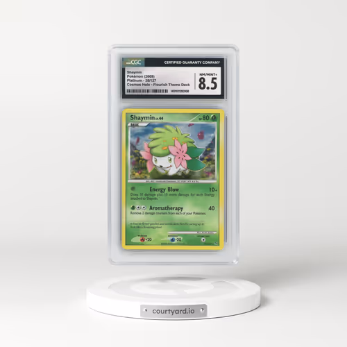 2009 Platinum #38/127 Shaymin - Cosmos Holo Flourish Theme Deck (CGC 8.5 NM-MT+)
