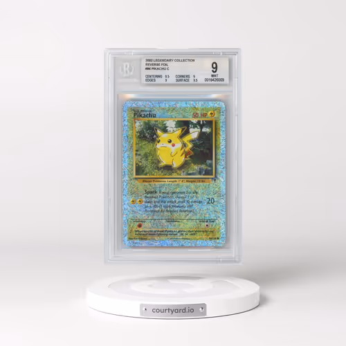 2002 Legendary Collection #86 Pikachu - Reverse Holo (BGS 9 MINT)