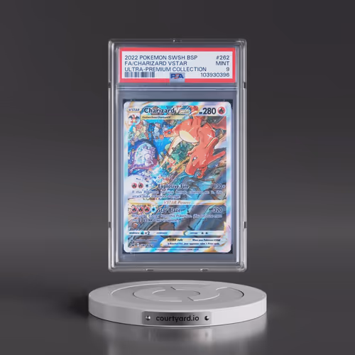 2022 Pokémon Swsh Black Star Promo #262 Charizard Vstar - Full Art Sword & Shield Ultra-Premium Coll