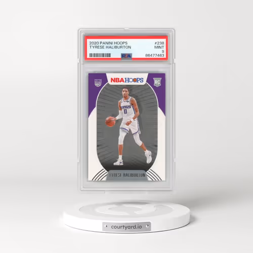 2020 Panini Hoops #238 Tyrese Haliburton (PSA 9 MINT)
