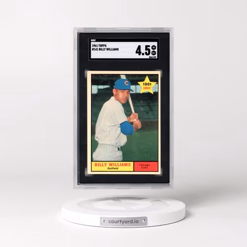 1961 Topps #141 Billy Williams (SGC 4.5 VG-EX+)
