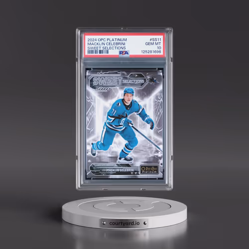 2024 Upper Deck O-Pee-Chee Platinum Sweet Selections #SS11 Macklin Celebrini (PSA 10 GEM MINT)