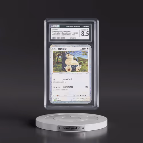2023 Pokémon Clf-Trading Card Game Classic Venusaur & Lugia EX Deck #016 Snorlax (CGC 8.5 NM-MT+)