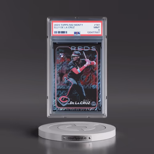 2024 Topps 582 Montgomery Set #141 Elly de La Cruz (PSA 9 MINT)