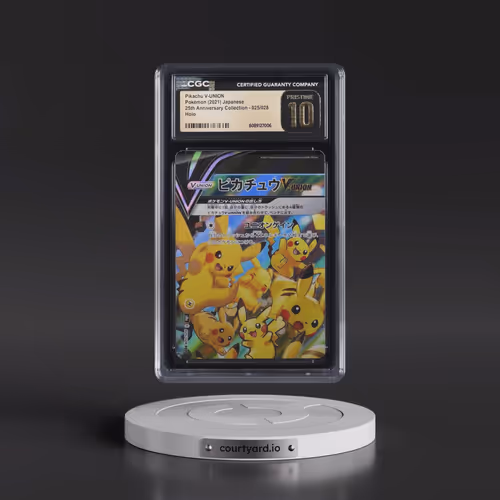 2021 25th Anniversary Collection #025/028 Pikachu V-UNION - (Top left) Holo (CGC 10 PRISTINE)