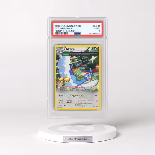2015 Pokémon XY Black Star Promos #XY46 Altaria - Holo Roaring Skies Prerelease (PSA 9 MINT)
