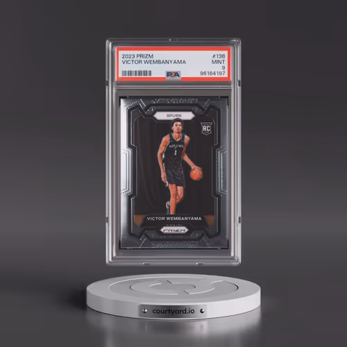 2023 Panini Prizm #136 Victor Wembanyama (PSA 9 MINT)