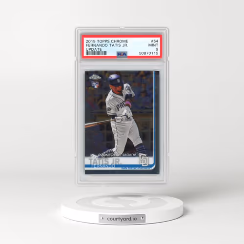 2019 Topps Chrome Update #54 Fernando Tatis Jr. (PSA 9 MINT)