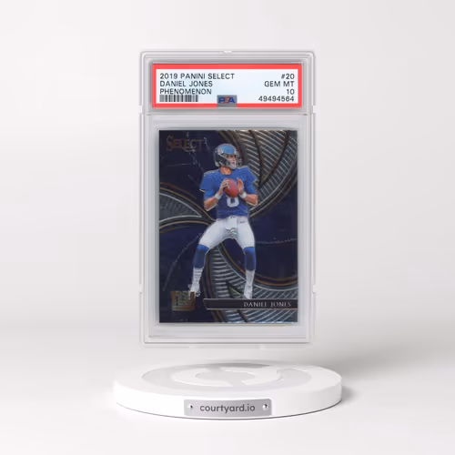 2019 Panini Select Phenomenon #20 Daniel Jones (PSA 10 GEM MINT)