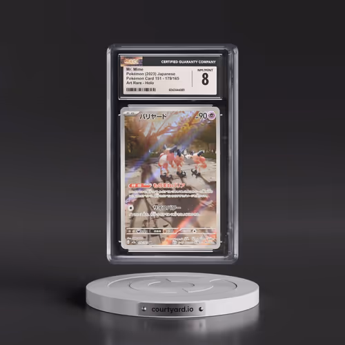 2023 Pokémon Card 151 #179/165 Mr. Mime - Art Rare Holo (CGC 8 NM-MT)