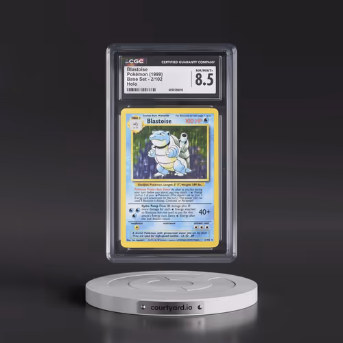 1999 Base Set #2/102 Blastoise - Holo (CGC 8.5 NM-MT+)