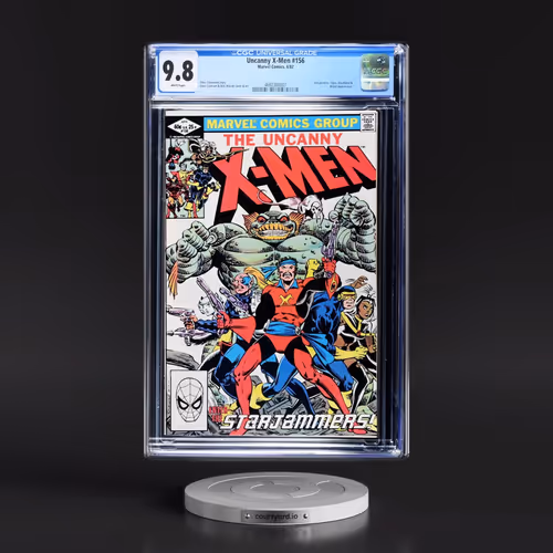 Uncanny X-Men #156 CGC 9.8 White Pages (Marvel Comics, 4/82) - Universal