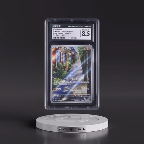 2023 Snow Hazard #080/071 Sudowoodo - Art Rare Holo (CGC 8.5 NM-MT+)