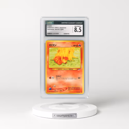 2001 Darkness, and to Light Vulpix (CGC 8.5 NM-MT+)
