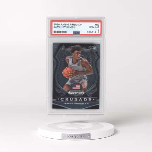 2020 Panini Prizm Draft Picks #82 James Wiseman (PSA 10 GEM MINT)