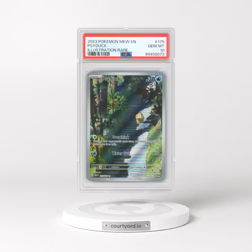 2023 Pokémon Mew EN-151 #175 Psyduck - Illustration Rare (PSA 10 GEM MINT)