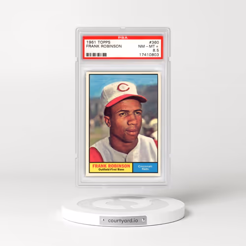 1961 Topps #360 Frank Robinson (PSA 8.5 NM-MT+)