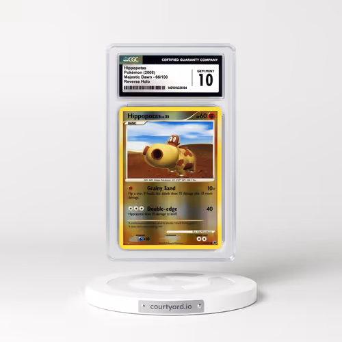 2008 Majestic Dawn #66 Hippopotas - Holo (CGC 10 GEM MINT)