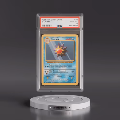 1999 Pokémon Game #64 Starmie (PSA 10 GEM MINT)