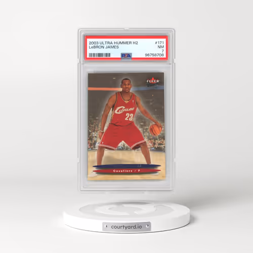 2003 Ultra Hummer H2 #171 LeBron James (PSA 7 NM)