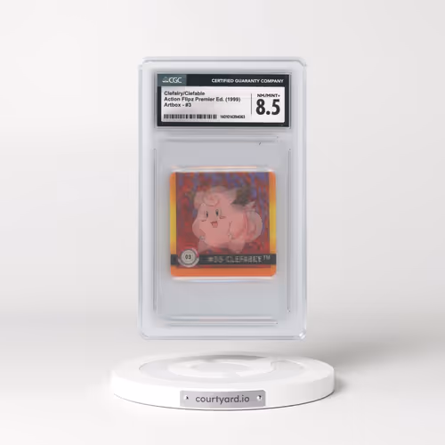 1999 Action Flipz Premier Edition (Artbox) - English #03 Clefairy/Clefable (CGC 8.5 NM-MT+)