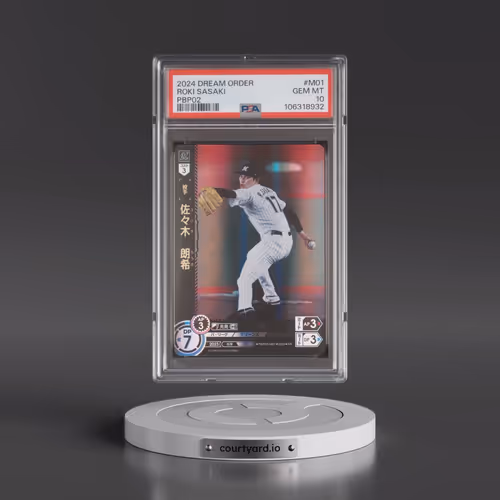 2024 Professional Baseball Card Game Dream Order PBP02-Pacific League Booster Vol.2 #M01 Roki Sasaki