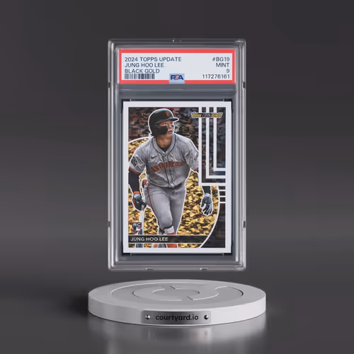 2024 Topps Update Topps Black Gold #BG19 Jung Hoo Lee (PSA 9 MINT)
