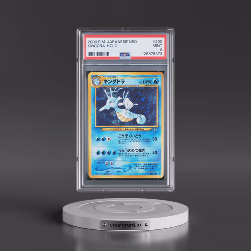 2000 Pokémon Neo #230 Kingdra - Holo (PSA 9 MINT)