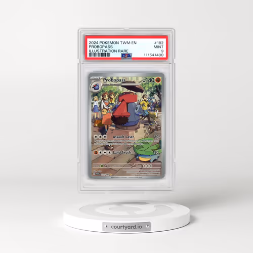 2024 Pokémon Twm EN-Twilight Masquerade #182 Probopass - Illustration Rare (PSA 9 MINT)