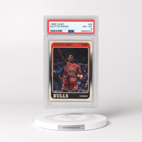 1988 Fleer #20 Scottie Pippen (PSA 8 NM-MT)