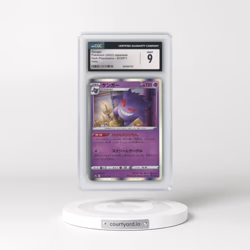 2021 Dark Phantasma #023/071 Gengar - Holo (CGC 9 MINT)
