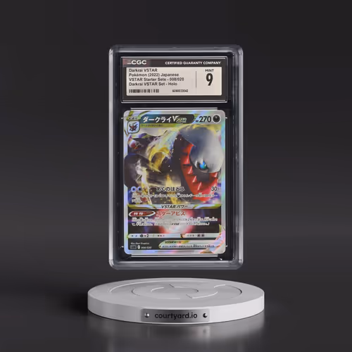 2022 VSTAR Starter Sets #008/020 Darkrai VSTAR - Darkrai Set Holo (CGC 9 MINT)