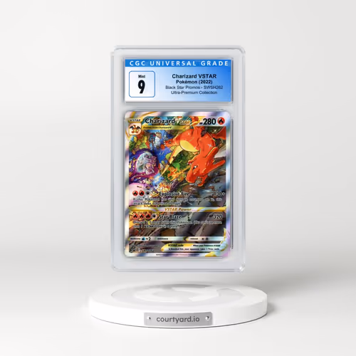 2017 Black Star Promos - Sword & Shield #SWSH262 Charizard VSTAR - Holo Ultra-Premium Collection (CGC 9 MINT)