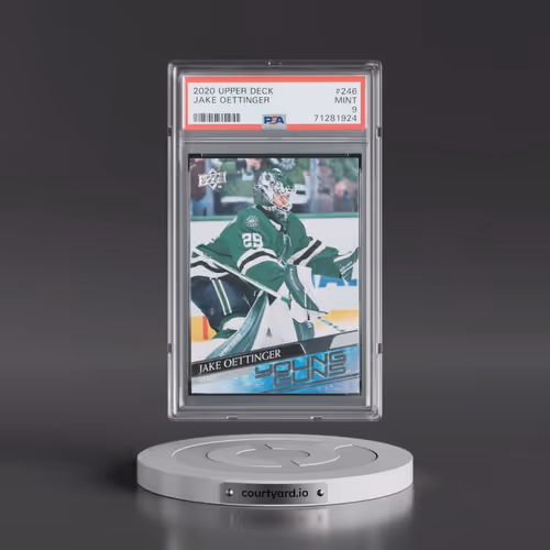 2020 Upper Deck #246 Jake Oettinger (PSA 9 MINT)