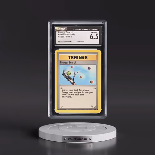 1999 Fossil #59/62 Energy Search (CGC 6.5 EX-NM+)