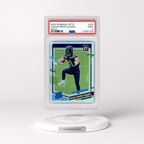 2023 Panini Donruss Optic #293 Jaxon Smith-Njigba - Holo (PSA 9 MINT)