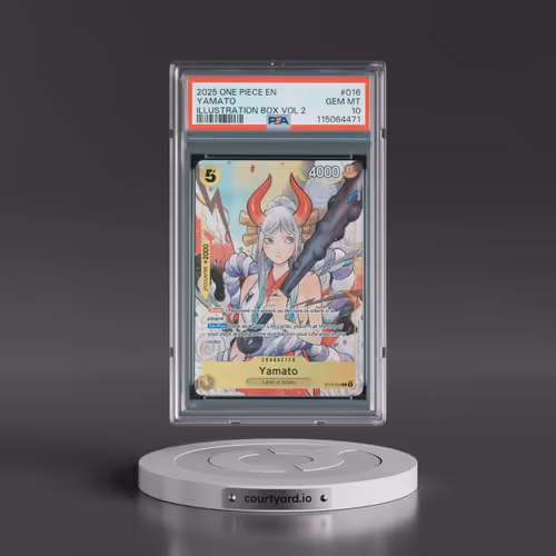 2025 One Piece Promos #016 Yamato - Illustration Box Vol 2 (PSA 10 GEM MINT)