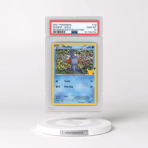 2021 Pokémon Mcdonald's Collection #19 Mudkip - Holo (PSA 10 GEM MINT)