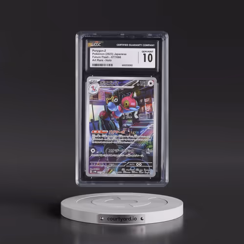 2023 Future Flash #077/066 Porygon-Z - Art Rare Holo (CGC 10 GEM MINT)