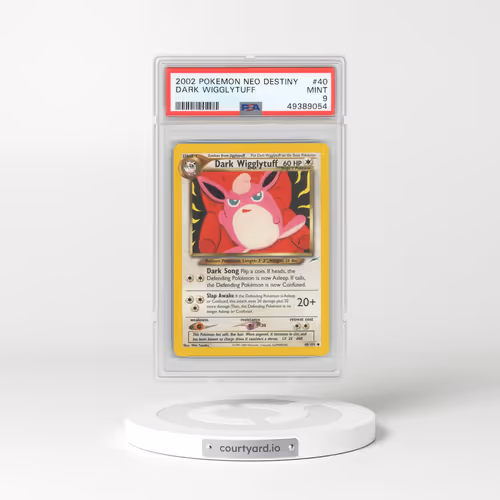 2002 Neo Destiny #40 Dark Wigglytuff (PSA 9 MINT)