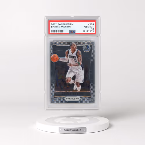 2012 Panini Prizm #124 Shawn Marion (PSA 10 GEM MINT)