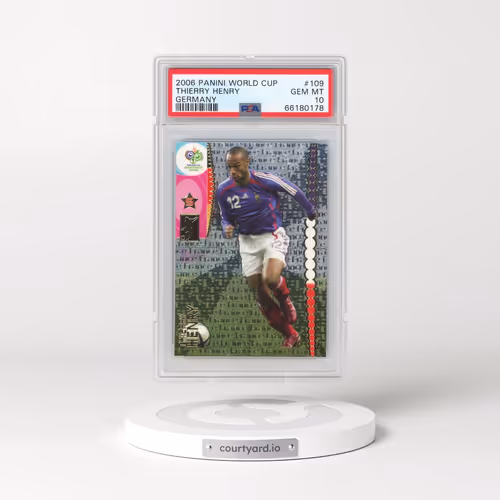 2006 Panini World Cup Germany #109 Thierry Henry (PSA 10 GEM MINT)
