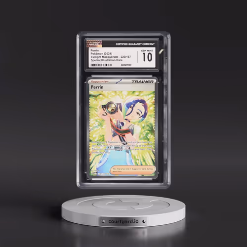 2024 Twilight Masquerade - TWM EN #220/167 Perrin - Special Illustration Rare (CGC 10 GEM MINT)