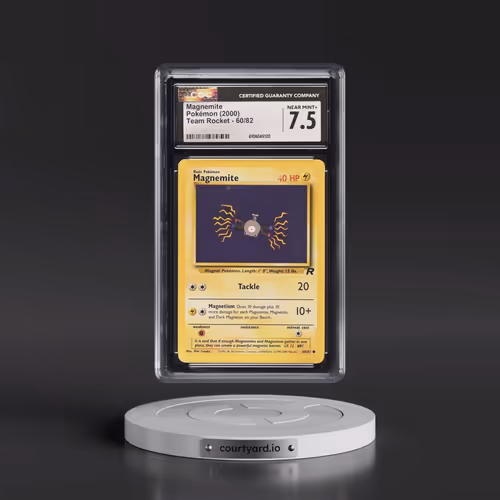 1999 Team Rocket #60/82 Magnemite (CGC 7.5 NM+)