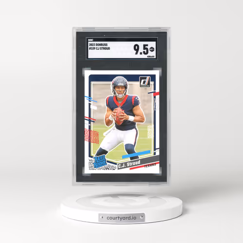 2023 Donruss #339 Cj Stroud (SGC 9.5 MINT+)