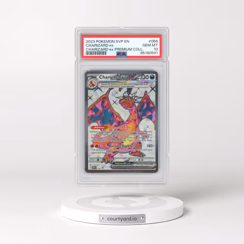 2023 Pokémon Svp EN-SV Black Star Promo #056 Charizard EX - Holo Charizard EX Premium Collection (PS